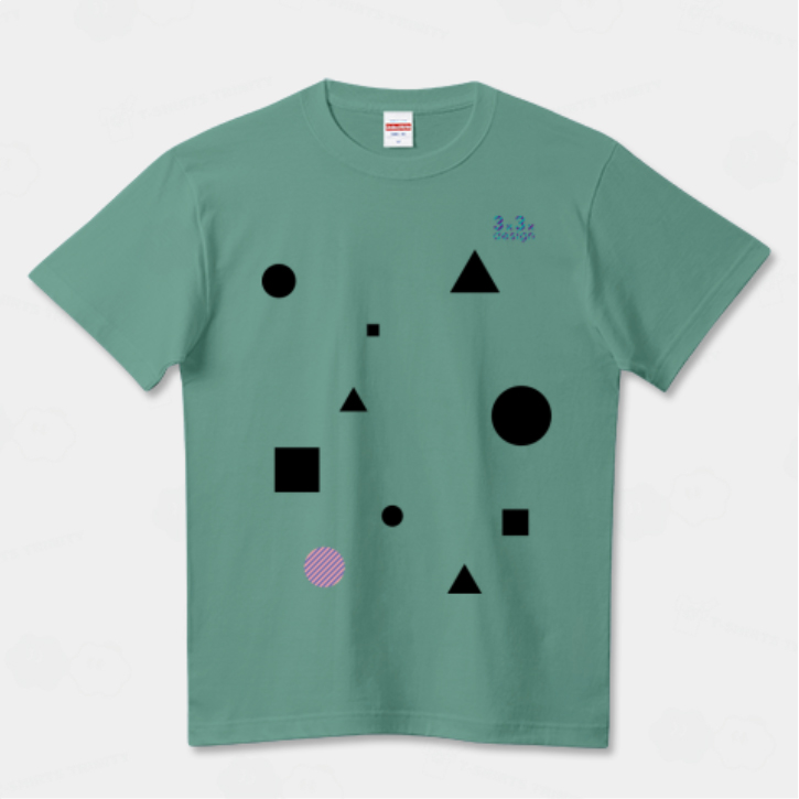 散らばった図形。
揺蕩うかんじ。
宇宙ーーーーーーー🌙

#Tシャツトリニティ
#tshirt
#tshirtdesign

ttrinity.jp/product/433936…