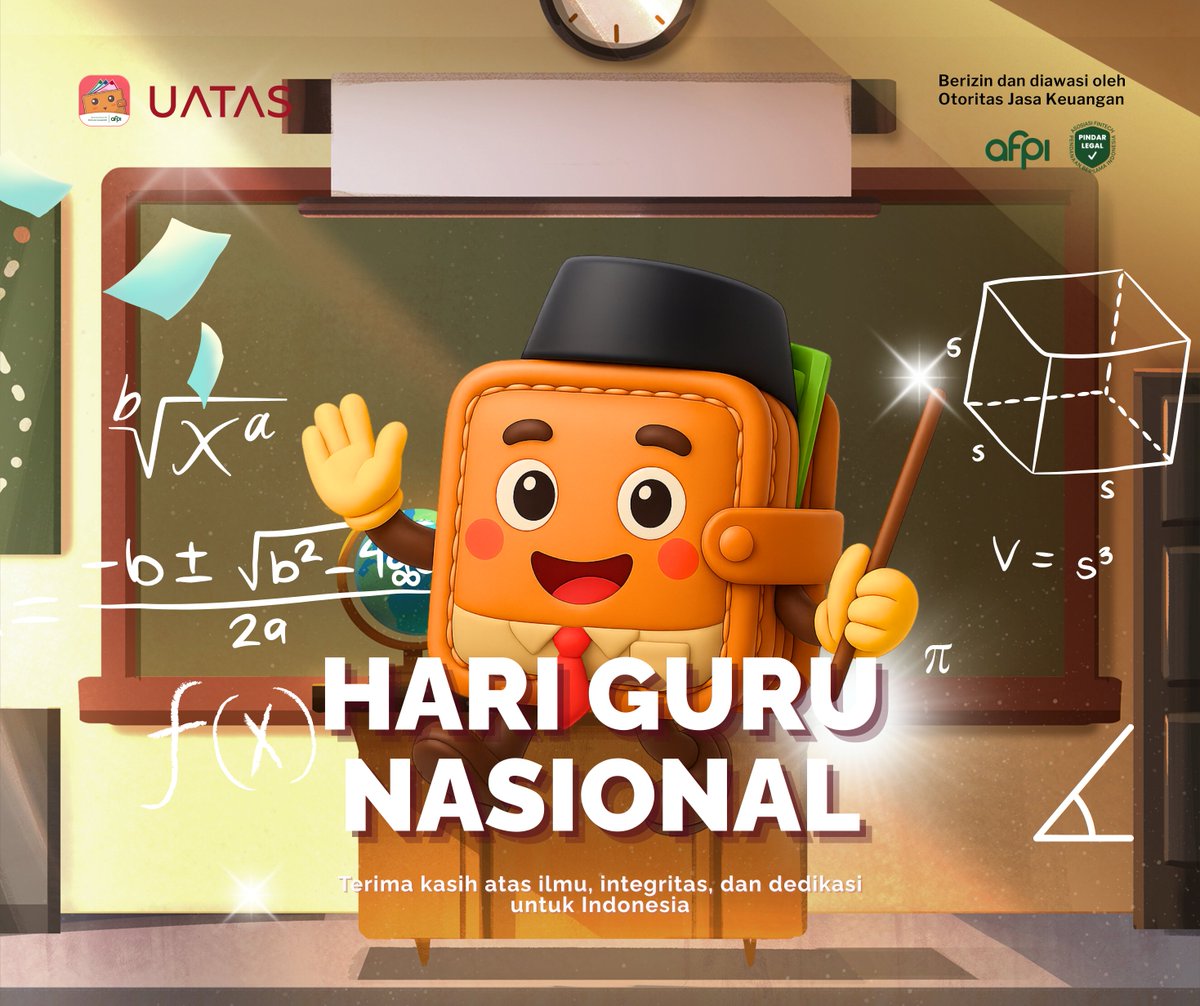 Untuk semua guru yang pernah menyentuh hidup kami,
Terima kasih atas ilmu, integritas, dan dedikasi untuk Indonesia.

Selamat Hari Guru!