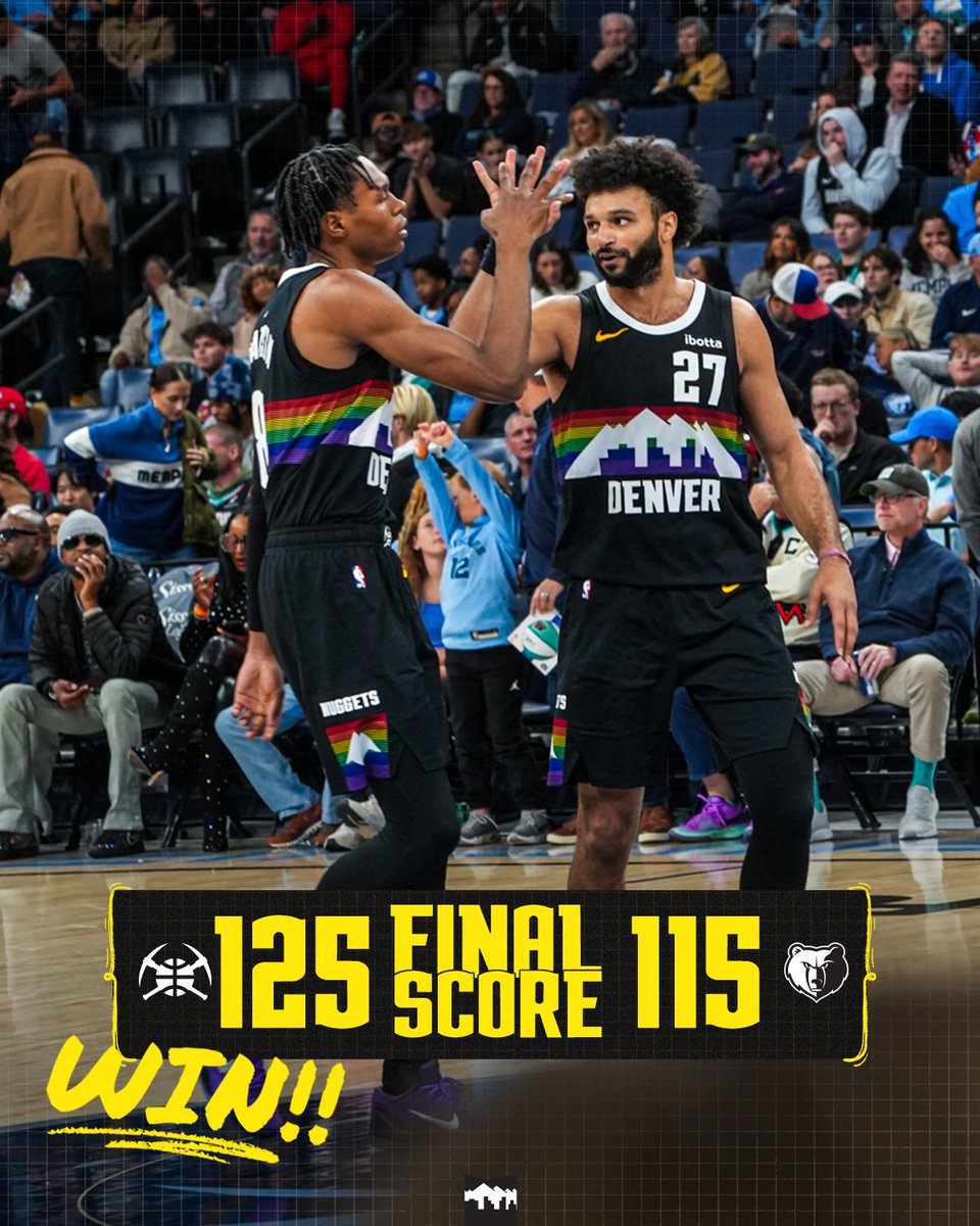 Good ol' road dub

#MileHighBasketball 