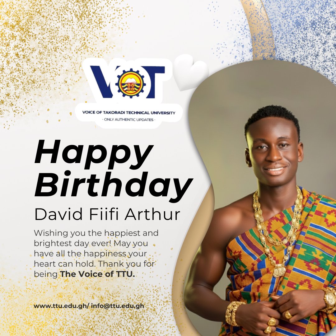dashtelevision1's tweet photo. Happy Birthday to The Voice of TTU https://t.co/WqpmHB5POh