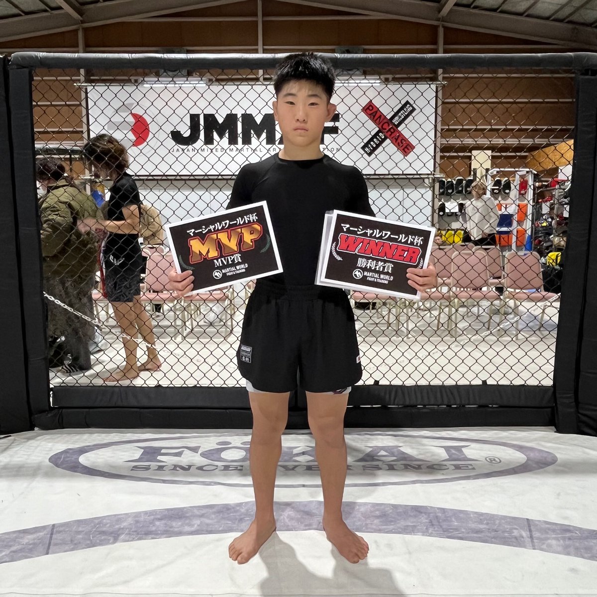 2025.11.23
上尾ケージファイト24
マーシャルワールド杯
Aクラスルールトーナメント
フライ級優勝&amp;大会MVP
阿部湊介　OOTA　DOJO