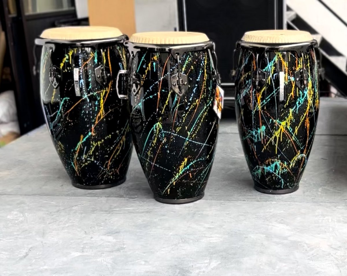 cadamesofficial's tweet image. Such beautiful drums, don’t miss a chance to try them out! 
Toca Erik Piza Signature Series.

#tocapercussion #erikpizasignatureseries #somosfamilia