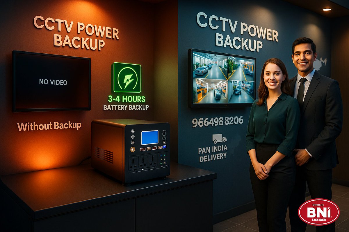 ahm_modi's tweet image. Frequent power cuts shutting down your CCTV?
Modi Group Smart UPS gives 4–12 hrs backup for nonstop security.
No shutdowns. Longer CCTV life. PAN India Delivery.
📞 96649 88206 | 74058 51025
🌐 modigroupindia.co.in
#CCTV #SmartUPS #ModiGroup
#CCTVBackup #CCTVUPS #PowerBackup