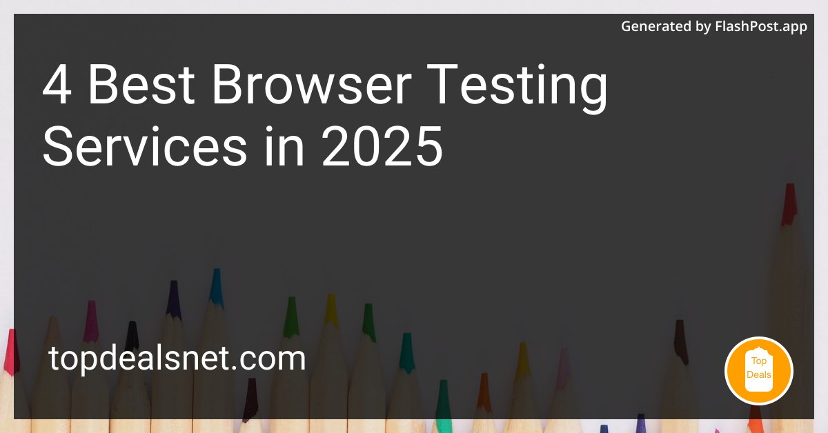 JordanKEurope's tweet image. Is there a browser testing service that supports emotional support cookies? 🍪😢 #CrumbleOn

Source: topdealsnet.com/blog/best-brow…

#DevOps #WebTesting #PerformanceTesting #LeanTesting #browsertesting #browser