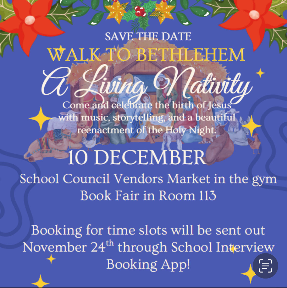 Check your email for booking link. You won’t want to miss this beautiful story.