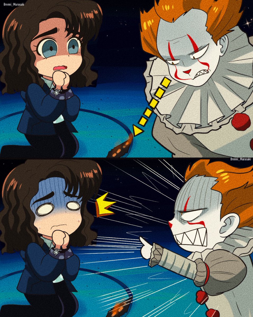 BrenniMurasaki's tweet image. Lilly | Pennywise 
.

#itwelcometoderry #pennywise🎈 #spongebob #artmeme #90sanimestyle