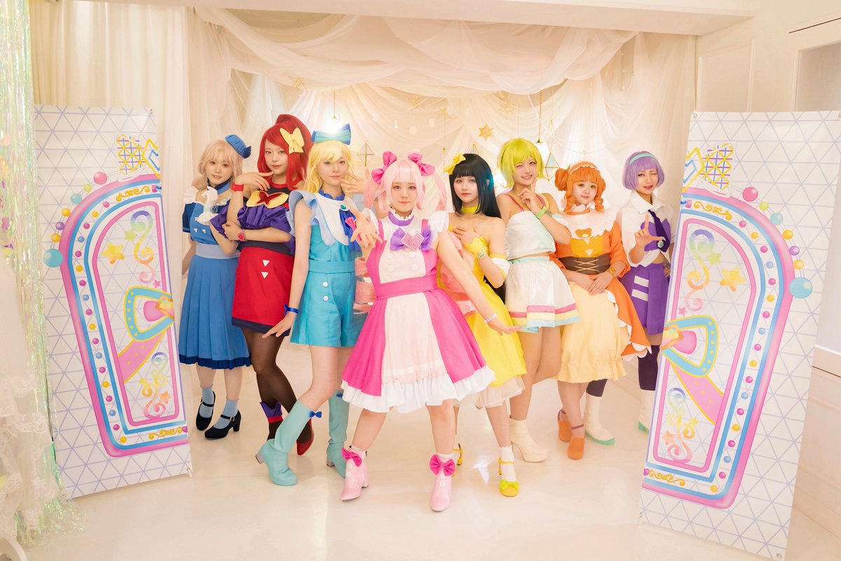 長星さんたちの「ひみつのアイプリ」コスプレ、みんな良いね