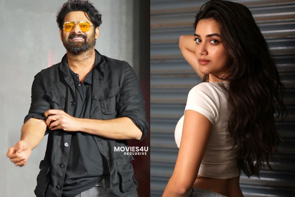 Movies4u_Officl's tweet image. &quot;#Prabhas gari tho screen share chesukovalani undi...&quot;

- #BhagyaShriBorse