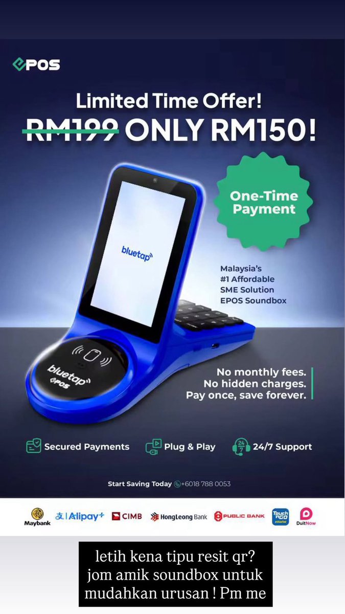 _snner's tweet photo. Hello! Nak tanya, ada sesiapa yang memerlukan soundbox QR untuk business korang?? Kita tengah ada promo ni. Yang penting perlu ada SSM jeee. Jom grab promo before December 😘 https://t.co/syxKhM6JMh