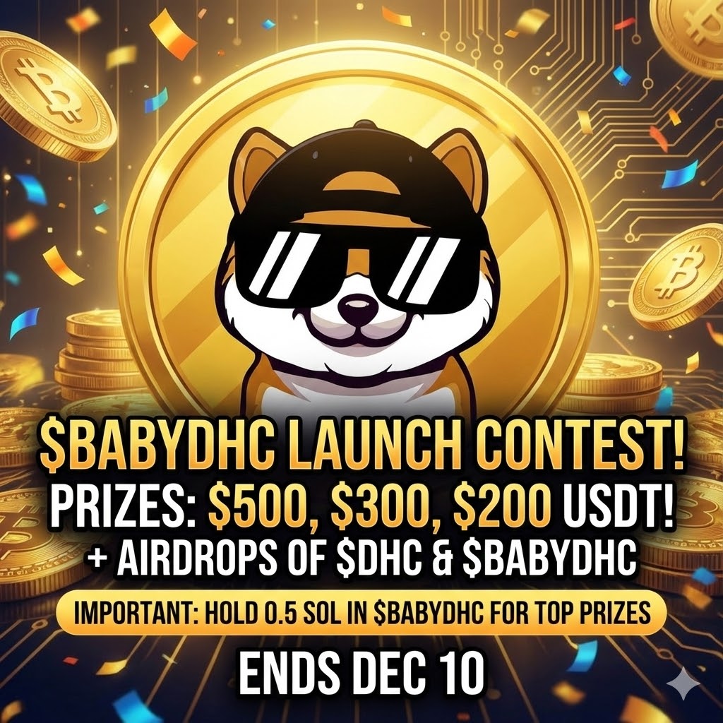 DogeHeadcoin's tweet image. 🚨 $1,000 USDT GIVEAWAY + AIRDROPS! 🚨

$BABYDHC has arrived! Let&apos;s do something fun! 🥳

🏆 Top 3: USDT
🥇$500
🥈$300 
🥉$200  
🎁 Bonus: 10 Airdrop winners ($DHC/$BABYDHC).

👇 HOW TO ENTER:
✅Follow us
✅Like
✅RT &amp;amp; Reply with your BEST $BABYDHC MEME.
✅Join our Telegram…