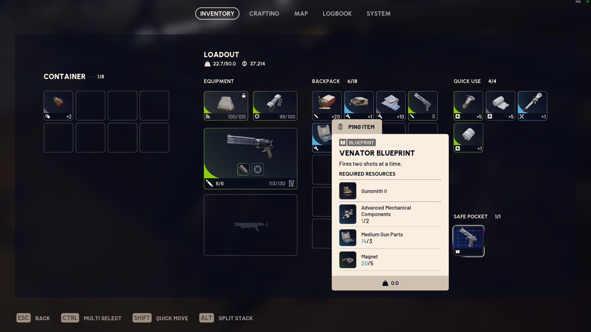 LETS GO! #ArcRaiders VENATOR BP!