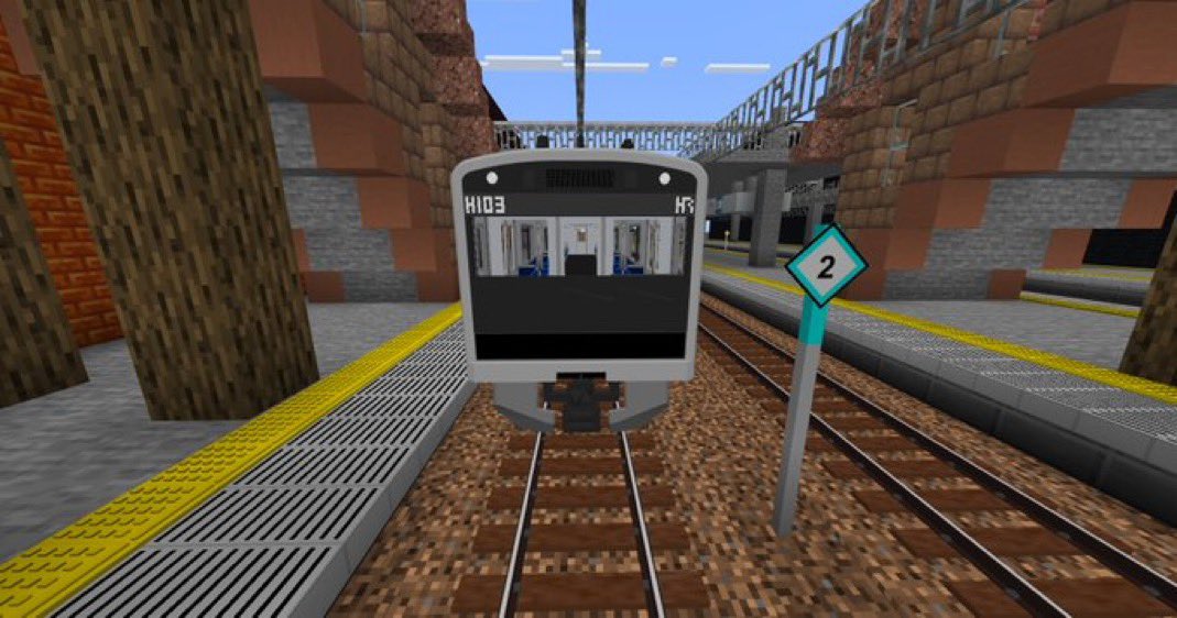 windows7_pc's tweet image. ブロベンで完璧な見た目に仕上げたのにマイクラに落とし込んだらライト形状変わるの何

クレジット
LCD、L時型アンテナ:友枝車輌様
連結器:阪野鉄道様
721風スカート素材:inktokage様
ホーム系追加ブロック:ORおおみや鉄道様

詳しいクレジットはリプより
#Minecraft #蔵布都県