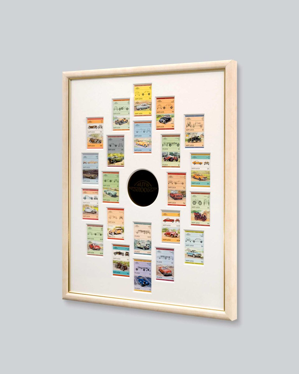 お客様が大切にされていたセントルシア諸国の切符コレクション