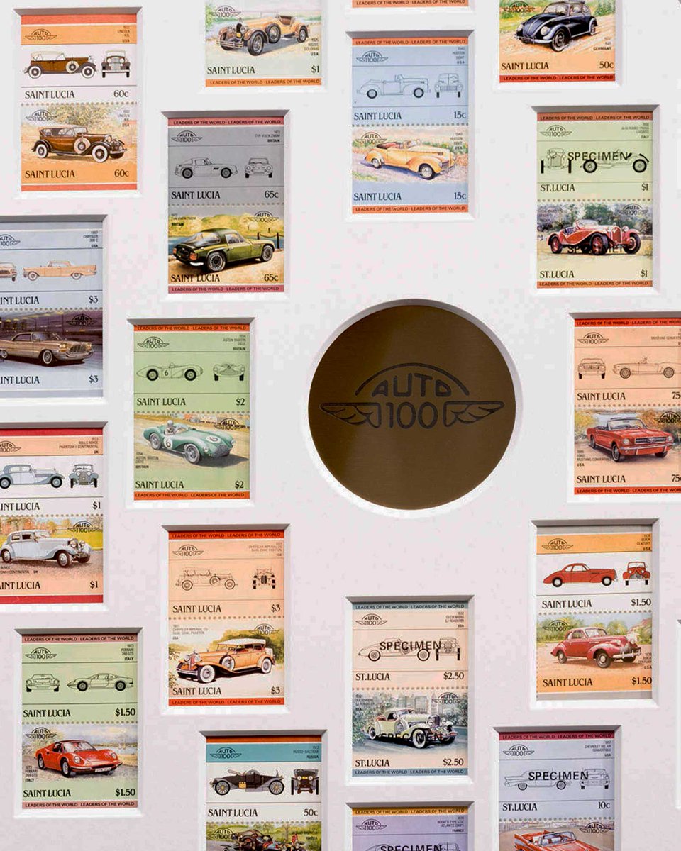 お客様が大切にされていたセントルシア諸国の切符コレクション