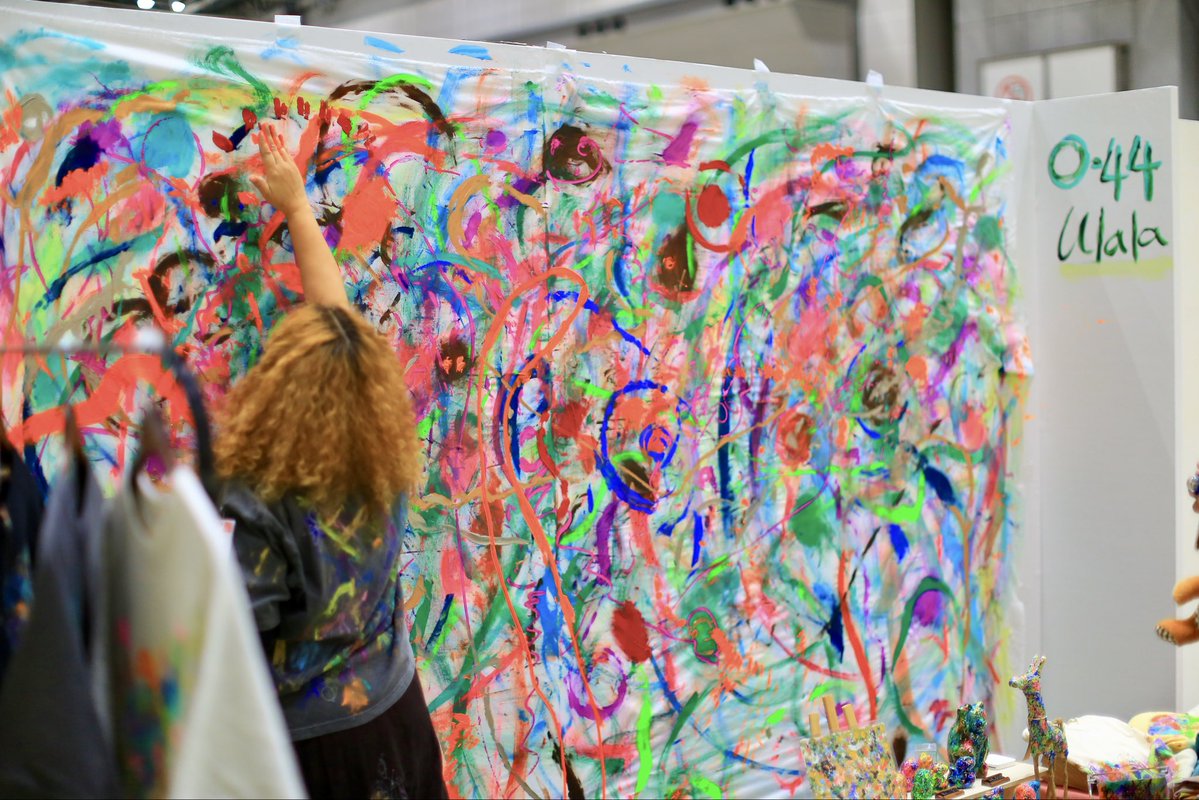 Ulalaさん

#デザフェス
#ライブペイント
#デザフェス62リポスト
<a href="/designfesta/">デザインフェスタ公式</a>