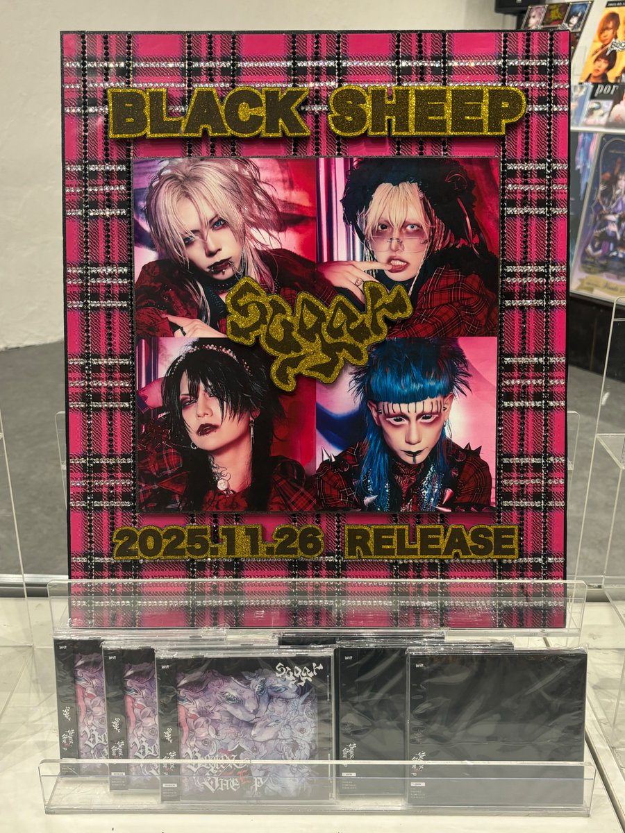 東京店】🍭本日フラゲ日🍭 sugar 4th single 『BLACK SHEEP』 入荷しま