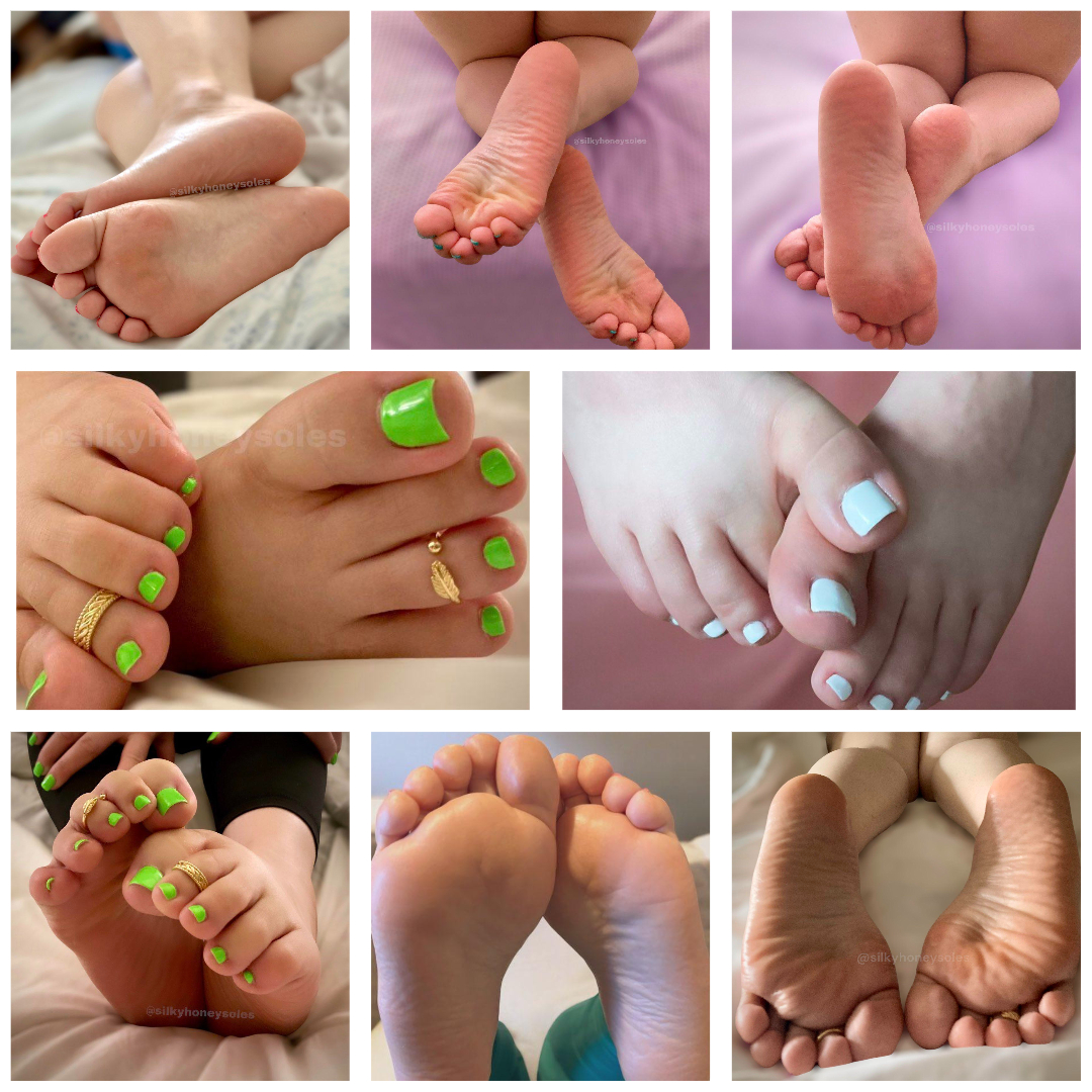 For dessert tonight the beautiful meaty silky smooth creamy soles &amp; toes of <a href="/silkyhoneysoles/">SilkyHoneySoles2🍯</a> show her some love &amp; appreciation