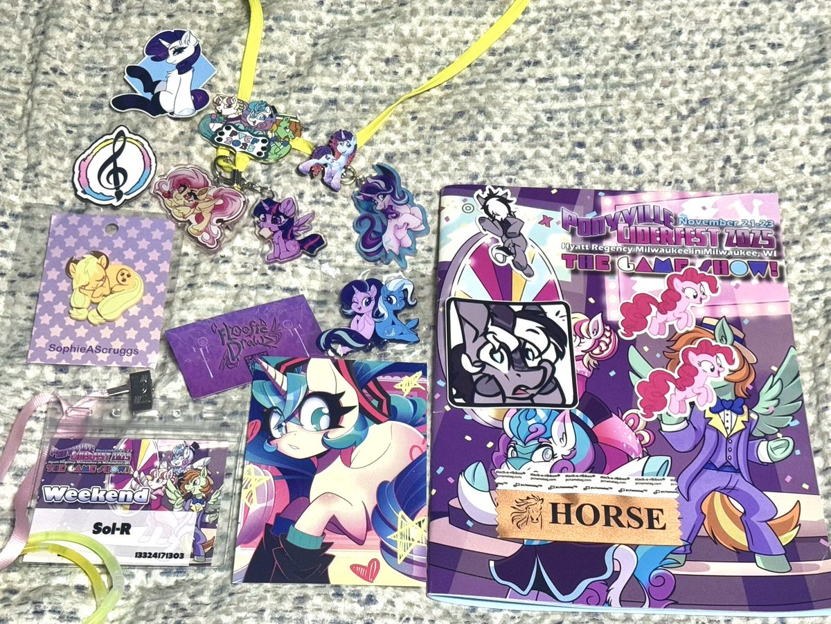 Ponyville Ciderfest merch haul!