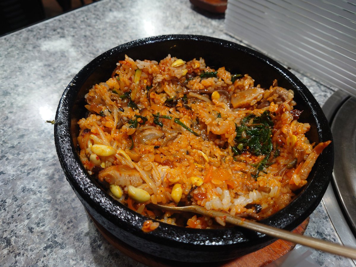 ulmong's tweet image. 久しぶりの韓国ランチ♪