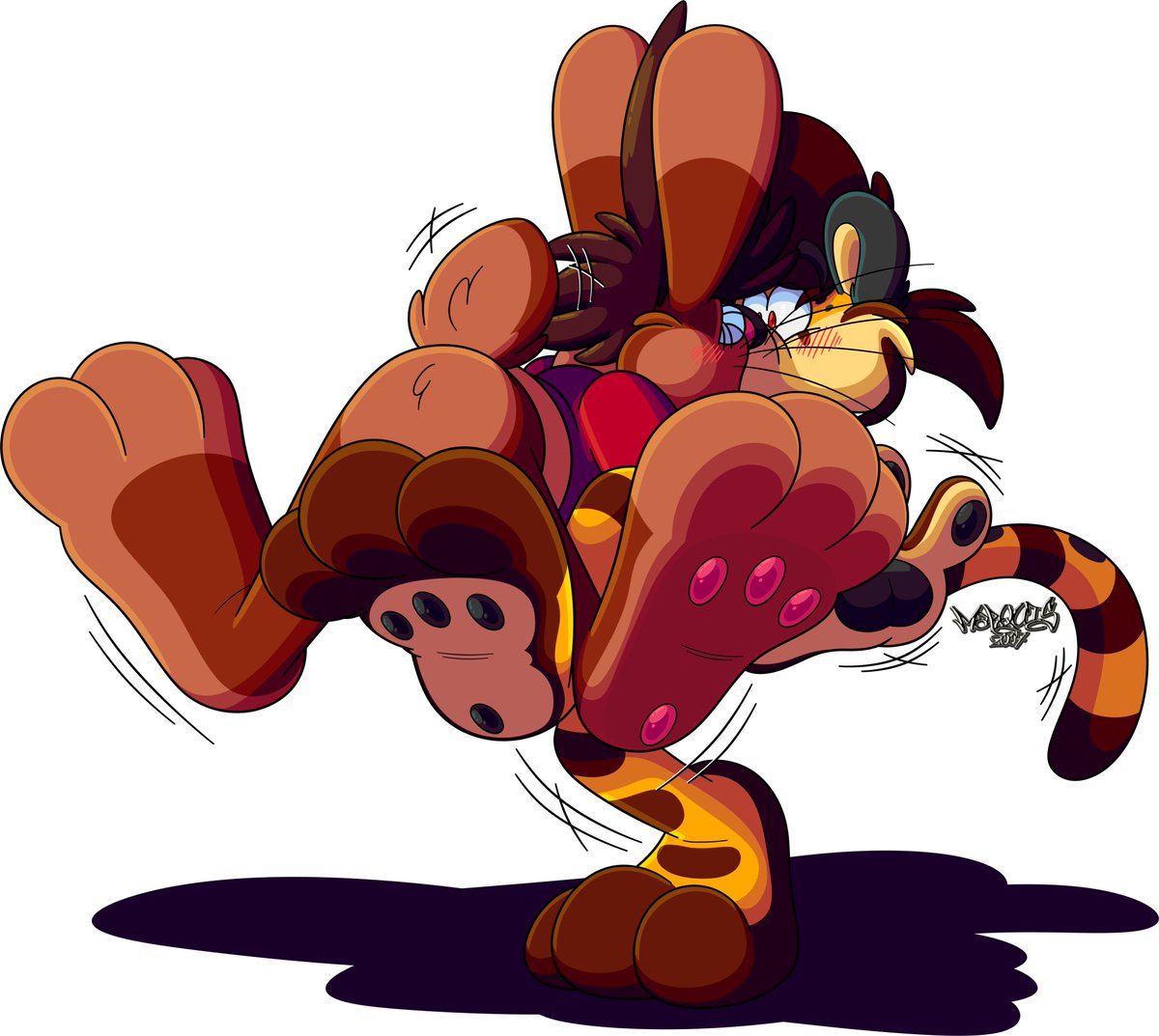 Cannot Resist To Kiss

Commission for <a href="/TamerKoh/">Tamer Koh</a> 

🎨- <a href="/Marquis2007/">🐾 Marki マーキス Toony Paws 🐾</a>