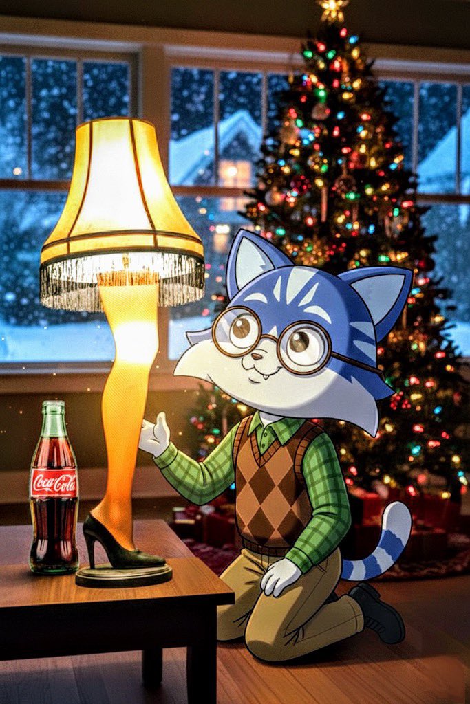 CryptoOnDMind's tweet image. $Toshi ‘s special delivery finally arrived.

#Christmas2025 @CocaCola @Toshi_base