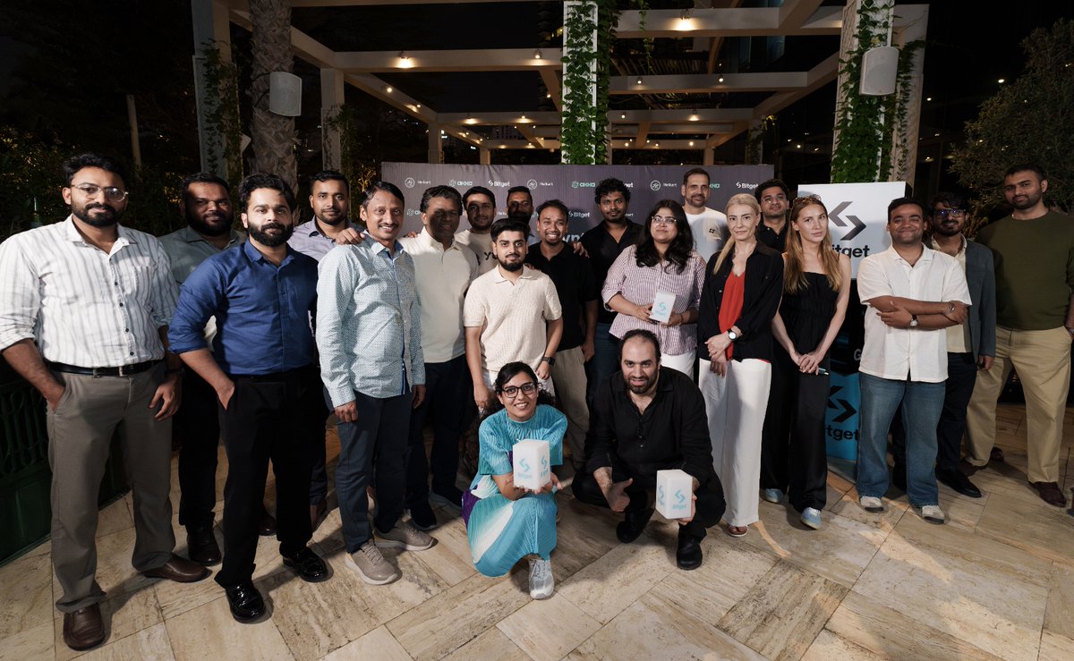 bitget's tweet image. Dubai, you showed up.

Our crypto meetup brought smart minds, bold ideas, and real community energy.

Big thanks to everyone who joined. To the next one!

#EventWithBitget