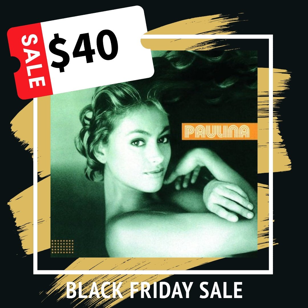 TLRStoreCol's tweet image. Discografía Paulina Rubio hasta con el 50% de descuento! #tlrfansstorecol #blackfriday #paulinarubio