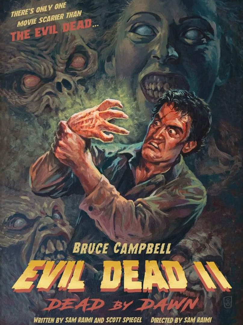 OneiricOmnestar's tweet photo. Movie Nerds & Horror Aficionados! 🎬🩸
Who would win in a monster battle video:
👉 Ash’s possessed hand from The Evil Dead
vs.
👉 John Lansdale’s murderous hand from The Hand?
#ArtWednesday #ArtBy Stephen Andrade https://t.co/MKB7H3vgKS