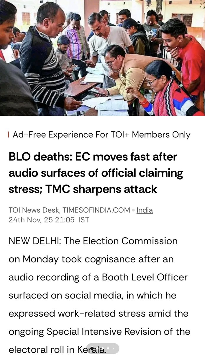 Pradeep54242413's tweet photo. #BLOs are under attack — and only in Opposition-ruled states. #TMC & #Left regimes are using intimidation to crush electoral process. #EC & administration must stand with BLOs. ✊
#StandWithBLOs #ProtectDemocracy #StopPoliticalViolence #ElectionIntegrity
#WestBengal
#Kerala https://t.co/Qc2qXUtGga