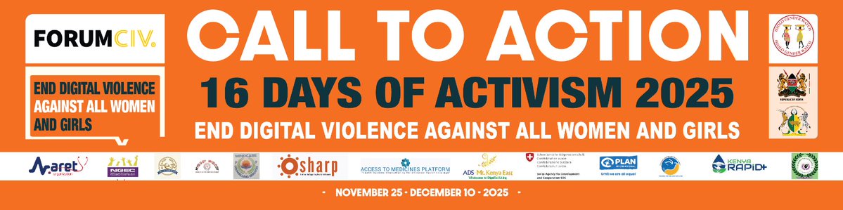 Mybody_Ke's tweet image. Today we join Isiolo County in the official launch of 16 days of GBV Activism
#16daysofGBVActivism
#HealthyAdolescents
#SHARP
#EndDigitalViolence