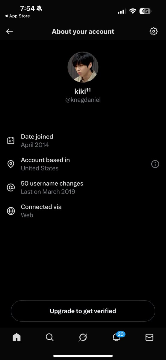 knagdaniel's tweet image. FIFTY USERNAME CHANGES