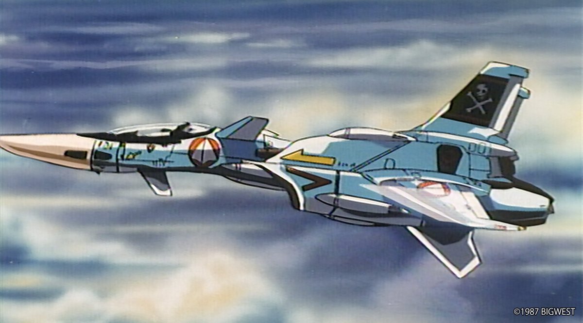 MACROSS_BIGWEST's tweet photo. #MacrossFlashBack2012 Mecha Introduction
VF-4 Lightning III: The successor to the VF-1 Variable Fighter, the VF-4's design prioritizes maneuverability in space and features improved armament capacity. Its standard loadout includes long-range missiles and large beam cannons. https://t.co/GMx9HoTPJn