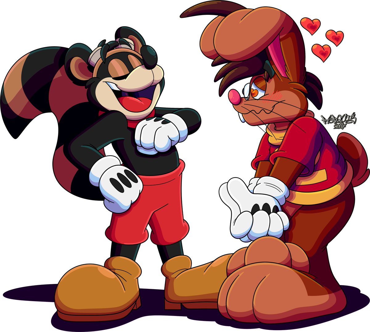 Admiration

Commission for <a href="/TamerKoh/">Tamer Koh</a> 

🎨- <a href="/Marquis2007/">🐾 Marki マーキス Toony Paws 🐾</a>