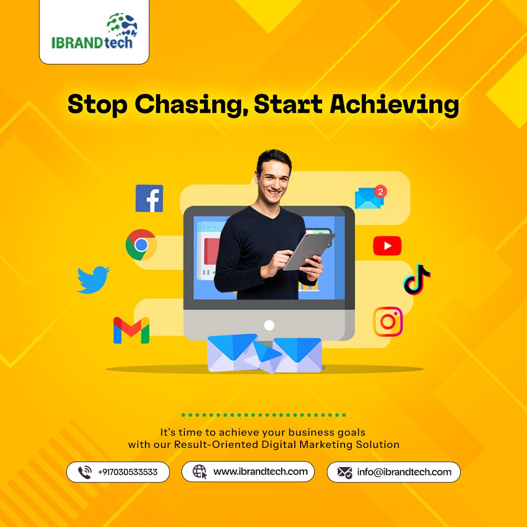 IbrandDtech's tweet image. It’s time to turn your business goals into real, measurable success with our Result-Oriented Digital Marketing Solutions.

For more details visit ibrandtech.com or call on 7030533533.

#OnlineReputation #DigitalMarketing #ReputationManagement #ORM #ORMinDigitalMarketing