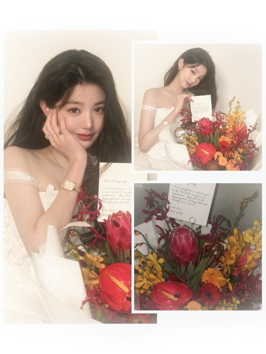 “𝘤𝘪𝘢𝘰, 𝘸𝘰𝘯𝘺𝘰𝘶𝘯𝘨” / ❀ clinging to the flower bouquet given with such heartfelt salutation, o’ these vibrant petals feel like fragrances wrapped just for my own embodiment. so tender and leaving the trace of sentiment that feels impossible to forget.