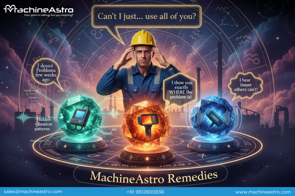 MachineAstro's tweet image. Your machine has a horoscope.
And VIBit can read it. 
AI + IoT = real-time predictions, early warnings, &amp;amp; zero downtime.

What’s your equipment’s destiny today?

#MachineAstro #PredictiveMaintenance