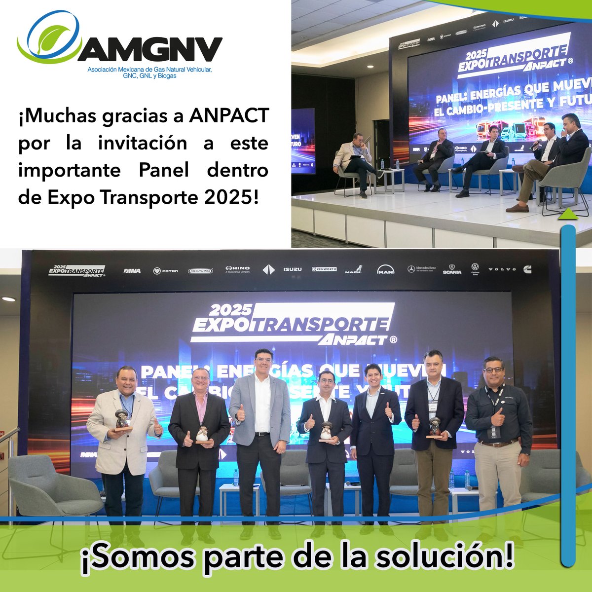 ¡Muchas gracias a ANPACT por la invitación a este importante Panel dentro de Expo Transporte Anpact 2025!

<a href="/seguidores/">seguidores</a> #SomosParteDeLaSolucion #energialimpia #energiasostenible