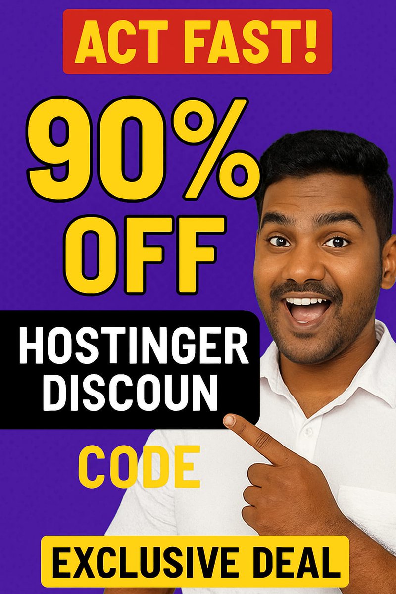 itsVkAnil's tweet image. If you’re helping a client, startup, or small business go online, choosing the right hosting provider matters.

Here’s a clean and verified discount link for Hostinger that can help reduce the initial setup cost:

🔗 hostinger.in/?REFERRALCODE=…