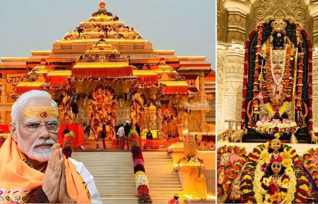 uktehelka24's tweet image. राम मंदिर निर्माण की पूर्णता: PM मोदी आज करेंगे ध्वजारोहण, साढ़े चार घंटे का व्यस्त कार्यक्रम
#RamMandirAyodhya
​#PMModiInAyodhya
​#RamMandir
​#Ayodhya
​#Dhwajarohan
​#RamVivah
​#TempleCompletion uttarakhandtehelka.in/pm-modi-flag-h…