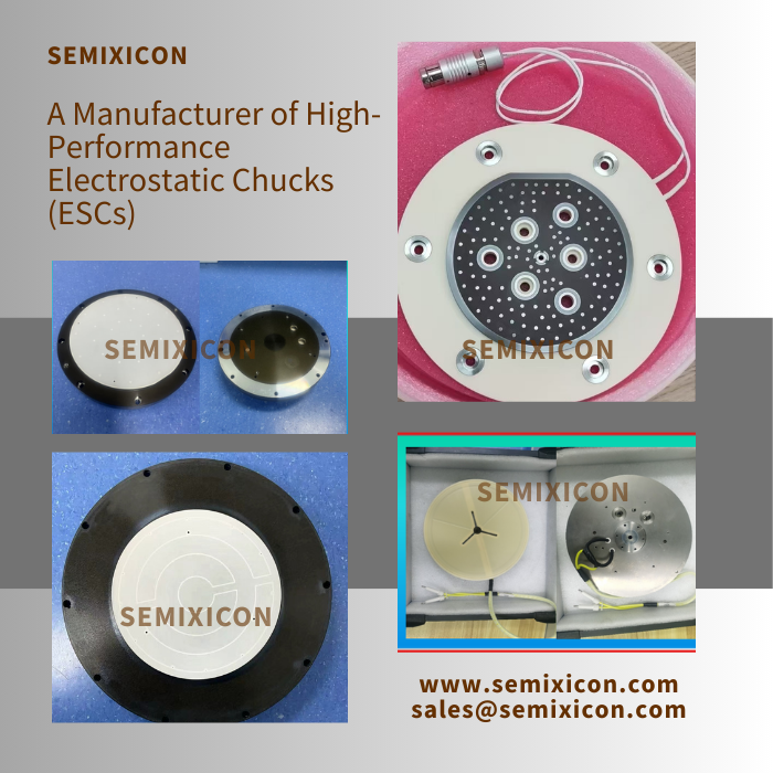 AdrianZhang568's tweet photo. SEMIXICON A Manufacturer of High-Performance Electrostatic Chucks (ESCs)
https://t.co/orms06wB3l
#ElectrostaticChuck #ESC #WaferClamping #SemiconductorFabrication #ALD #PECVD #PlasmaEtching #DryEtch #JohnsenRahbek #coulombic
#SemiconductorManufacturing #VacuumChamber https://t.co/SexsjCBZGq