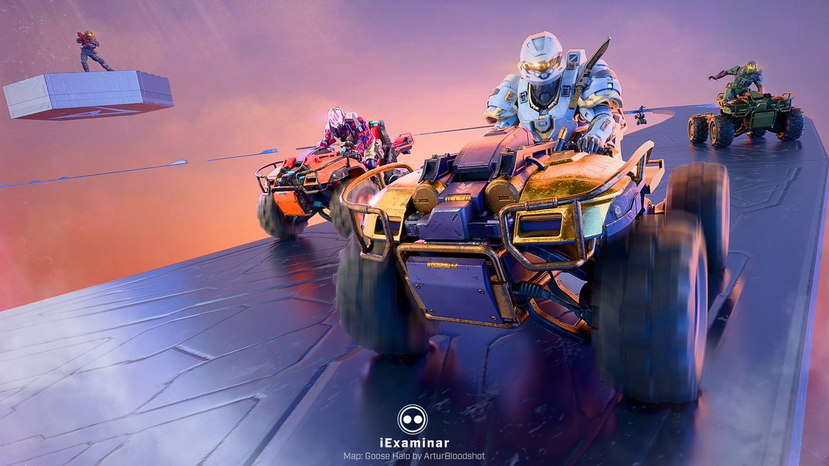 = Goose on the loose = 

Inspired by "Goose Halo" forge map by <a href="/ArturBloodshot/">ArturBloodshot | The Architect</a> 

#HaloInfinite #Halo #HaloSpotlight #Blender3D