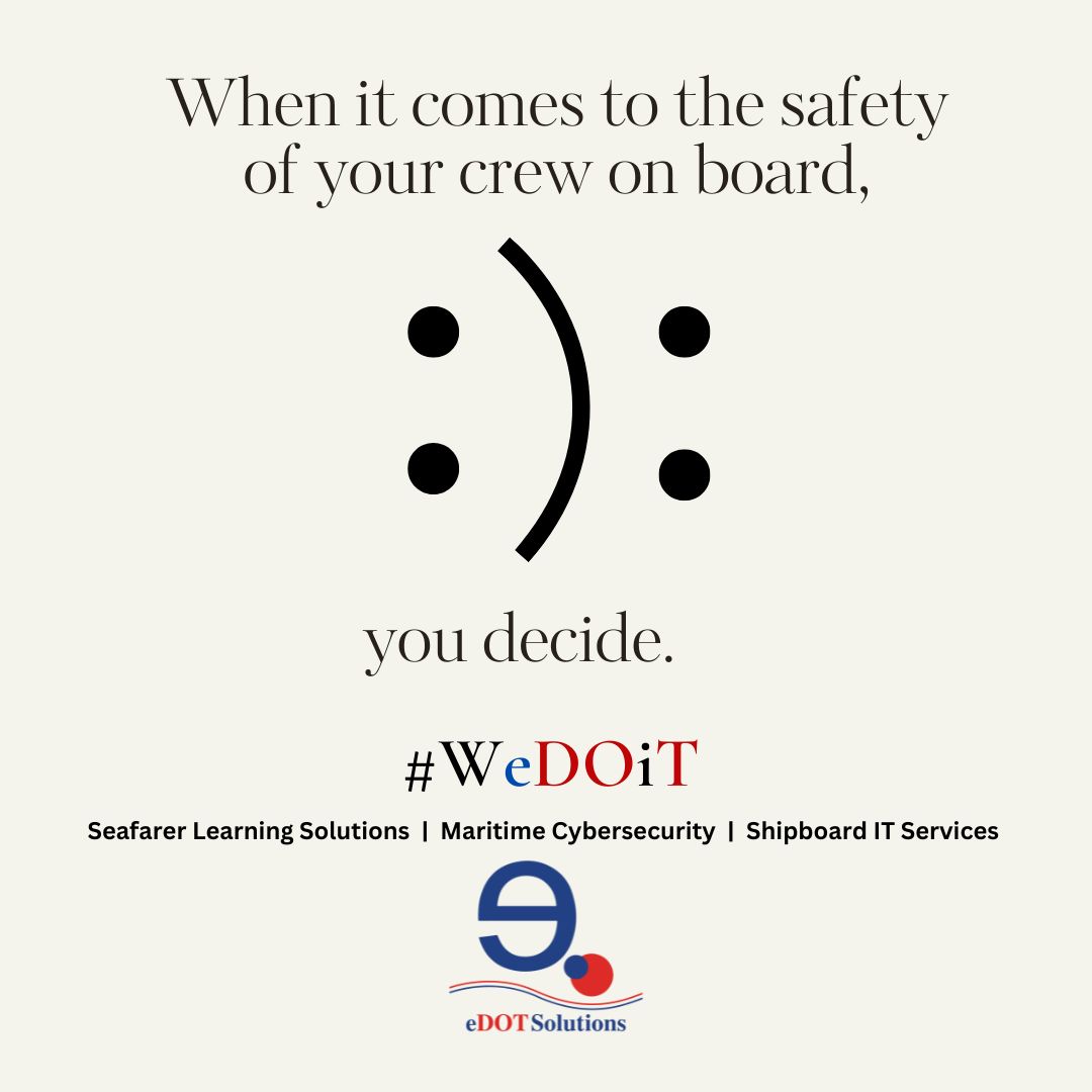 Edot_Solutions's tweet image. ⚓️Set sail with confidence! 🌐 As maritime cybersecurity experts, we empower YOU to safeguard your crew &amp;amp; fleet. IMO 428 compliant. 🛡️

#MobileAppDev #SoftwareDev_AGILE #ITServices #Cybersecurity #MaritimeCyberSecurity_IACS #UnRealEngine_Dev #ContentCreation_Visualisation