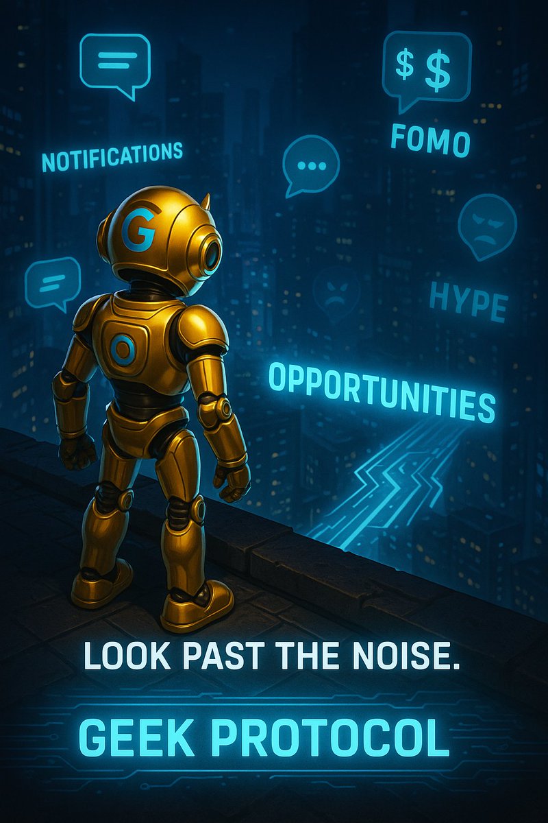 geekonkas's tweet image. People don’t miss opportunities because they’re late.
They miss them because they’re distracted.

Look past the noise —
Geek Protocol is building something real on top of $KAS.

When the world catches on, it will look “obvious.”

#Kaspa #GeekProtocol #GEEK #AllHopeNoHype