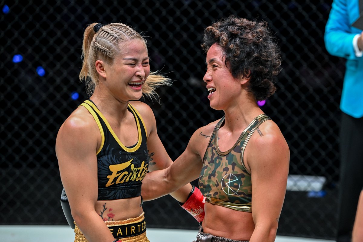 /／
#ONE日本大会 🎌
KANA🇯🇵とスタンプ🇹🇭の
激闘を写真で振り返る📸
\＼

📡 #ONE173 はU-NEXTで独占PPV見逃し配信中👉 bit.ly/ONE173_PPV_UNE…

#WeAreONE #ONEチャンピオンシップ