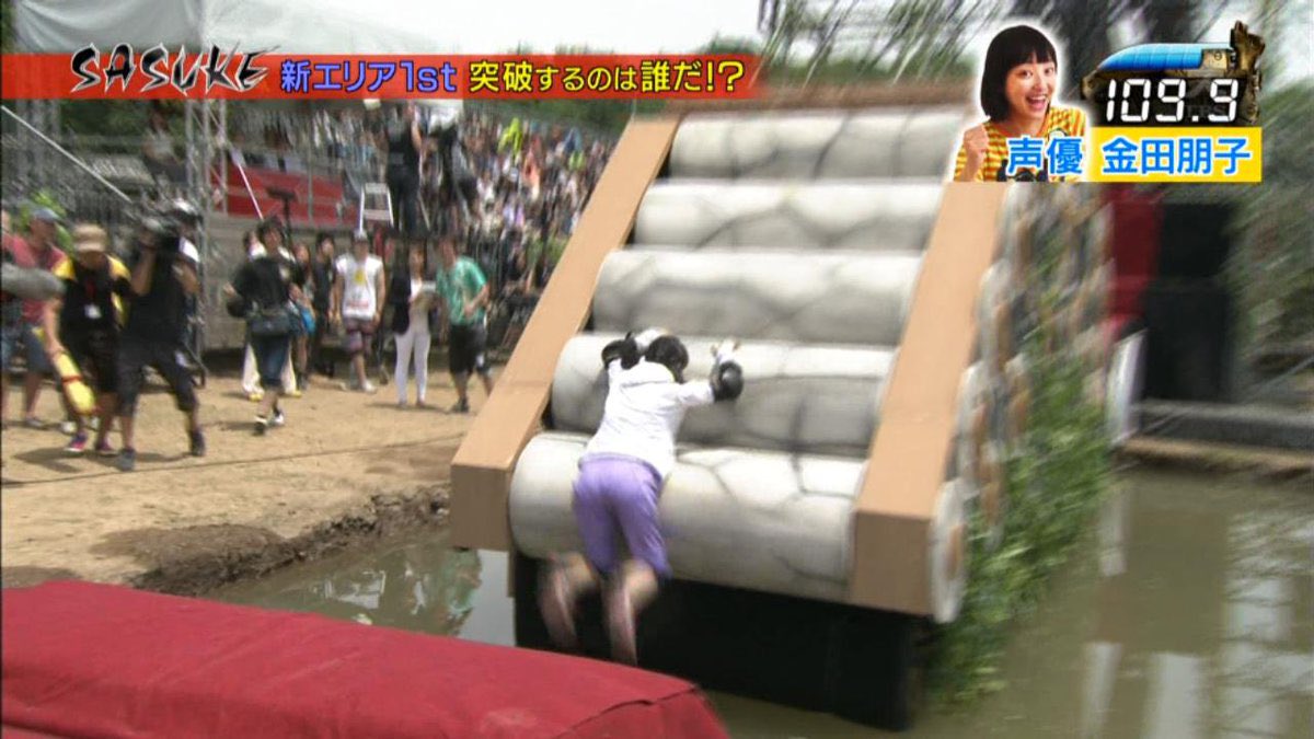 9Lp43KJ3JV3AATO's tweet image. SASUKEに千葉翔也さん出場と聞き、声優としては初なんじゃないかと思ったら過去に金田朋子さんが出場していた笑

#SASUKE #SASUKE2025