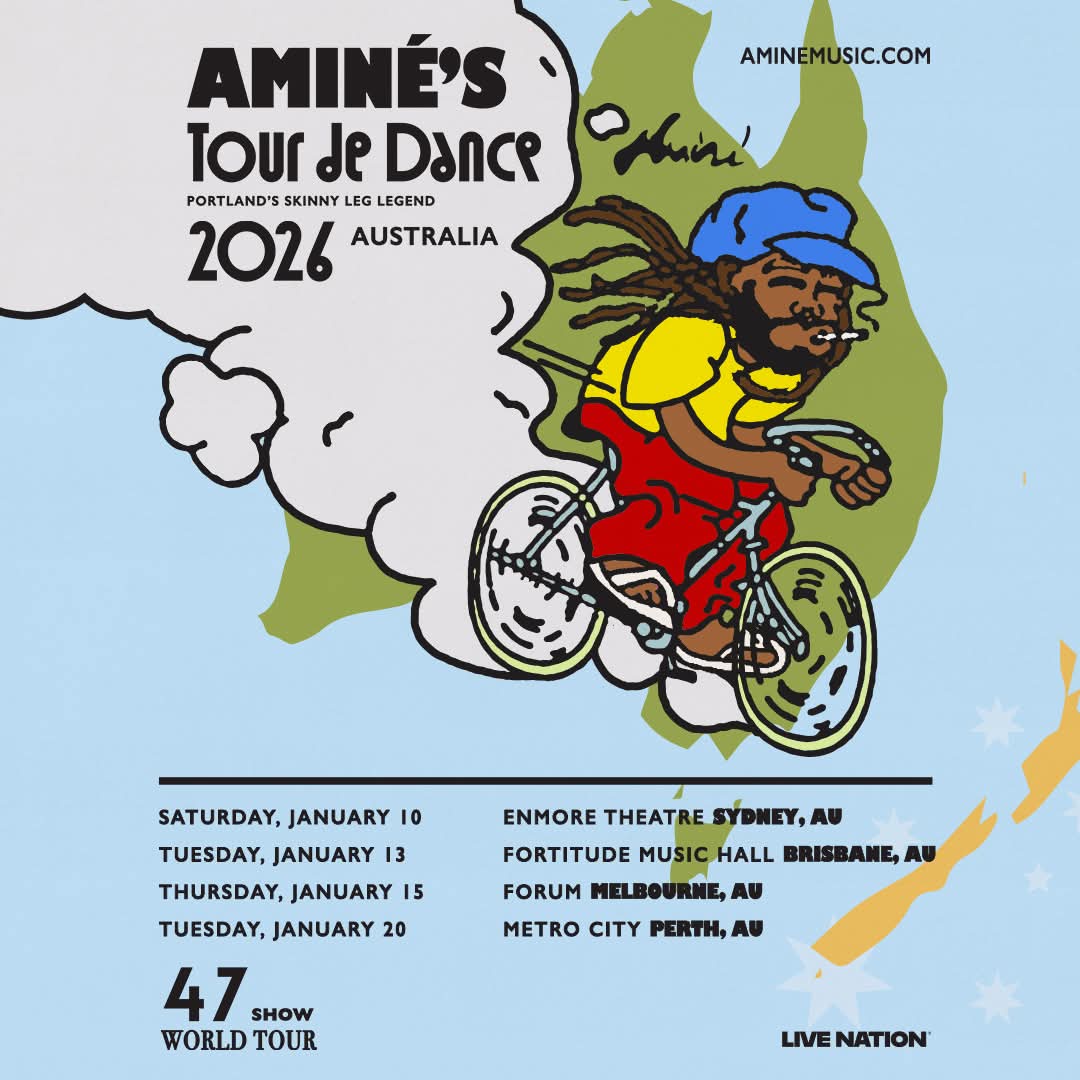 OzConcert's tweet image. Aminé has announced the Tour De Dance Tour of Australia set for this January!