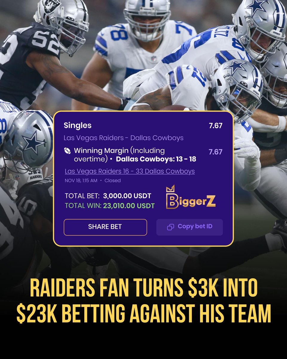 SamParkerSenate's tweet image. I thought Raiders fans were supposed to be crazy. This one sounds calculated...and definitely cold. Lol

Check out @Biggerzcom, if this is your kind of thing.