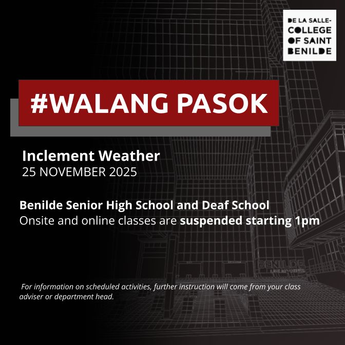 Benilde tweet media