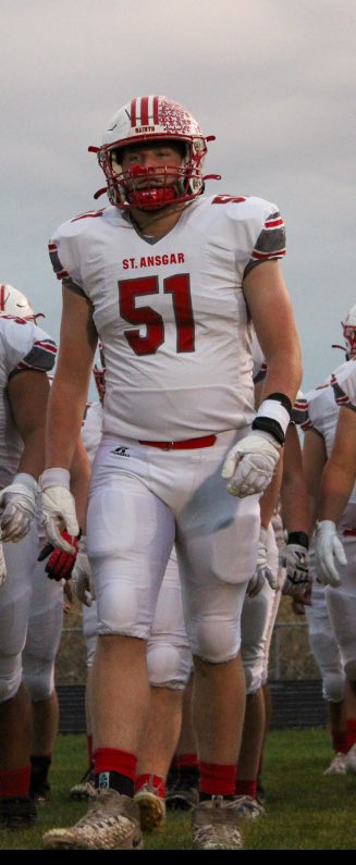 Congratulations to Derek Hemann. 
1st team all-state DL by the IFCA.