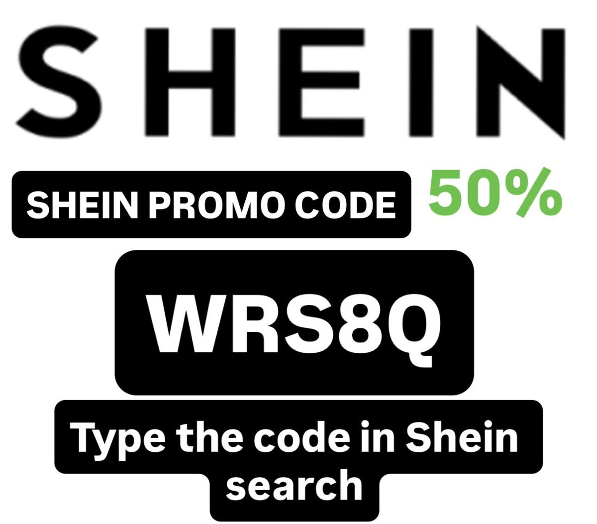 Sheincouponnew's tweet image. SHEIN Coupon Code - Get 30% Off in November 2025
Grab the latest codes 📷 
#sheincoupon #sheincouponcode #sheindiscountcode #sheincoupon2025